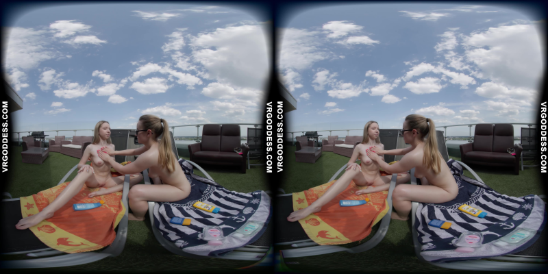 Babyhunterz: Lesbian Sunbathing 8K VR - Image 4