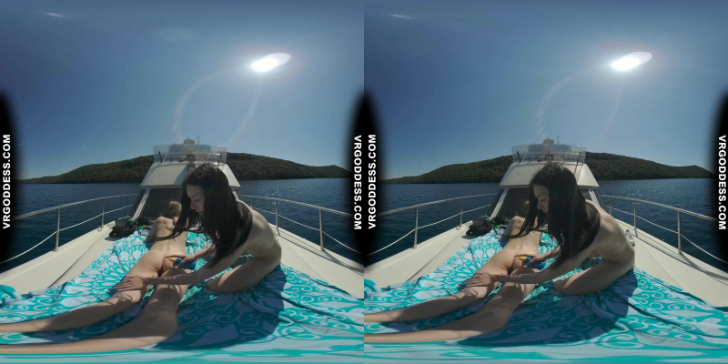 Josie and Matty Nude Yacht Sunbathing Thrill - Image 8