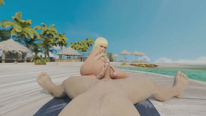 Lili Rochefort Tekken Footjob 90FPS Parody - Image 5