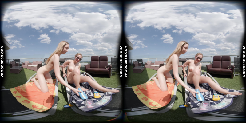 Babyhunterz: Lesbian Sunbathing 8K VR - Image 8