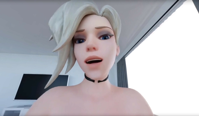 Mercy Couch Close-Up: Intense XXX Parody - Image 3